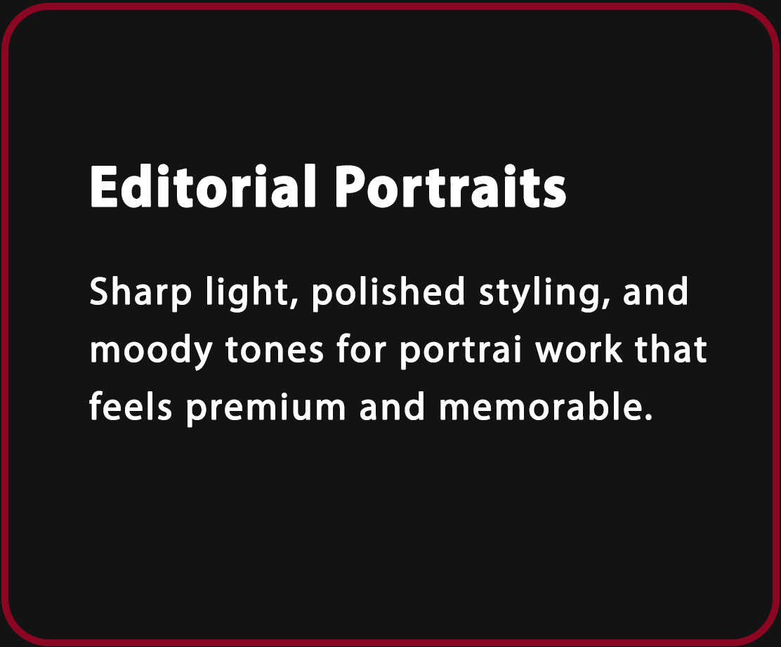 Creative portrait